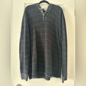 Lucky Men's Long Sleeve Sweater with Hood